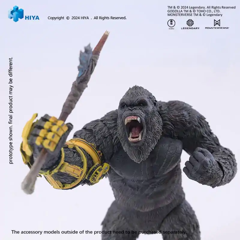 Godzilla x Kong: The New Empire Exquisite Basic Kong B.E.A.S.T. Glove Ver. akciófigura 16 cm termékfotó