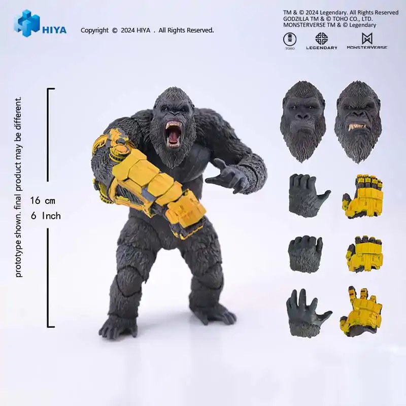 Godzilla x Kong: The New Empire Exquisite Basic Kong B.E.A.S.T. Glove Ver. akciófigura 16 cm termékfotó