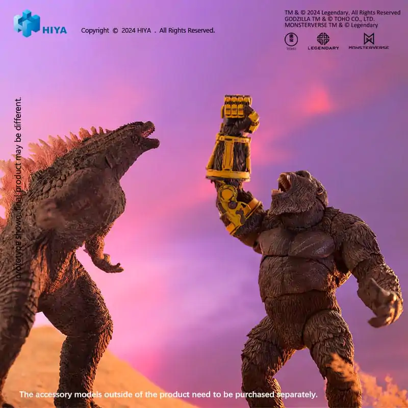 Godzilla x Kong: The New Empire Exquisite Basic Kong B.E.A.S.T. Glove Ver. akciófigura 16 cm termékfotó