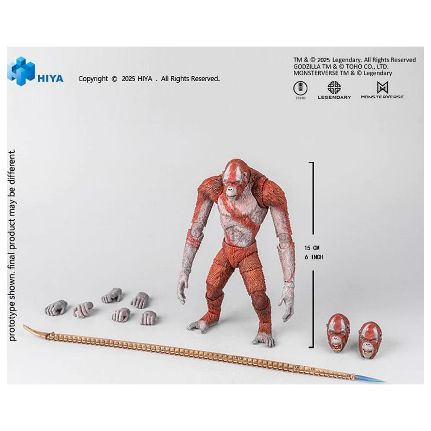 Godzilla x Kong The New Empire Exquisite Basic Skar King akciófigura 15 cm      termékfotó