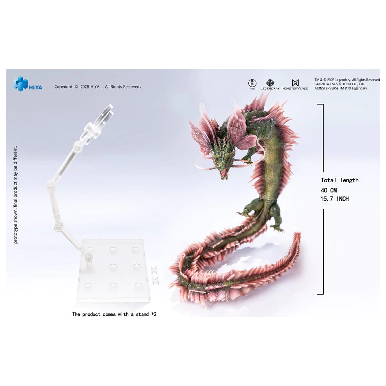 Godzilla x Kong The New Empire Exquisite Basic Tiamat akciófigura 40 cm      termékfotó