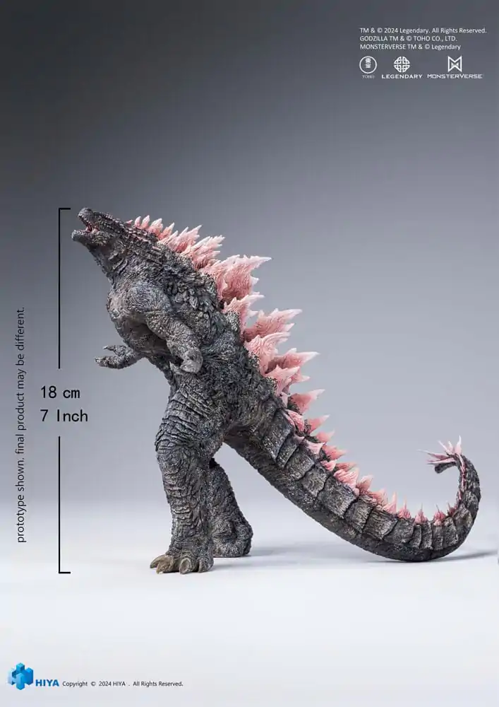 Godzilla x Kong: The New Empire Exquisite Stylist Godzilla Evolved Ver. akciófigura 18 cm termékfotó