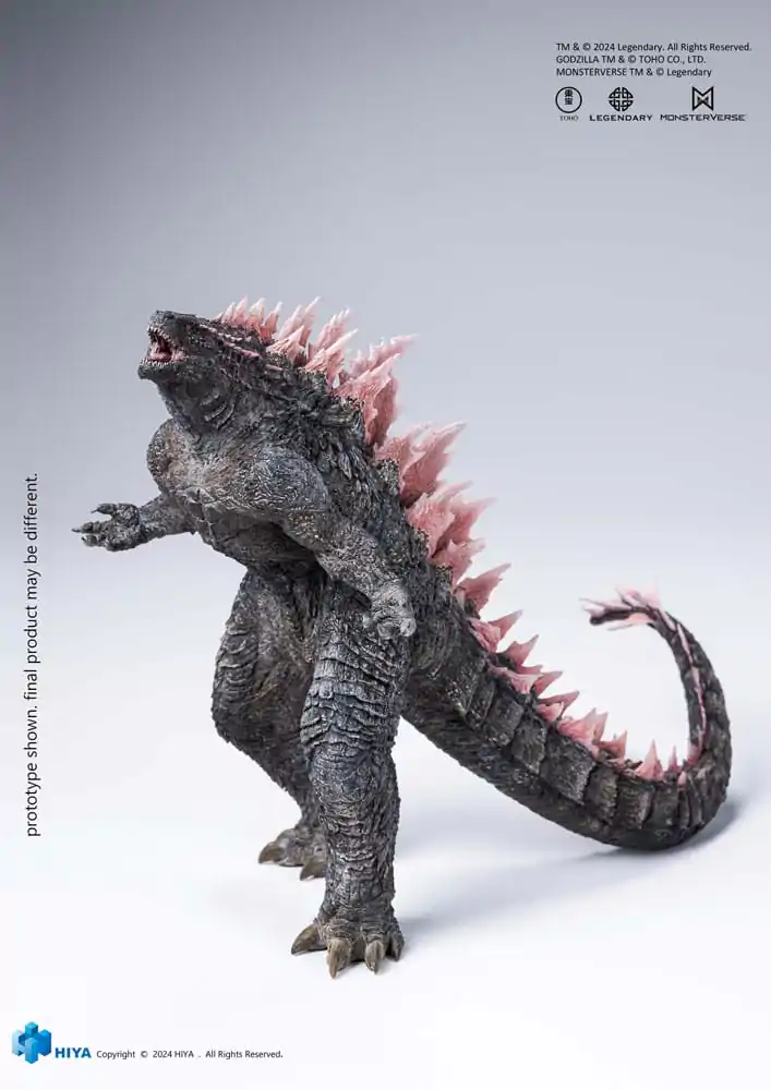 Godzilla x Kong: The New Empire Exquisite Stylist Godzilla Evolved Ver. akciófigura 18 cm termékfotó