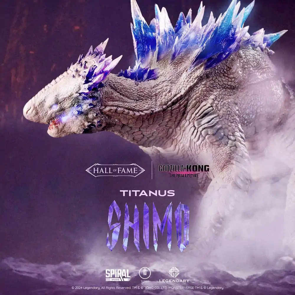 Godzilla x Kong: The New Empire Hall of Fame Titanus Shimo PVC szobor figura 29 cm termékfotó