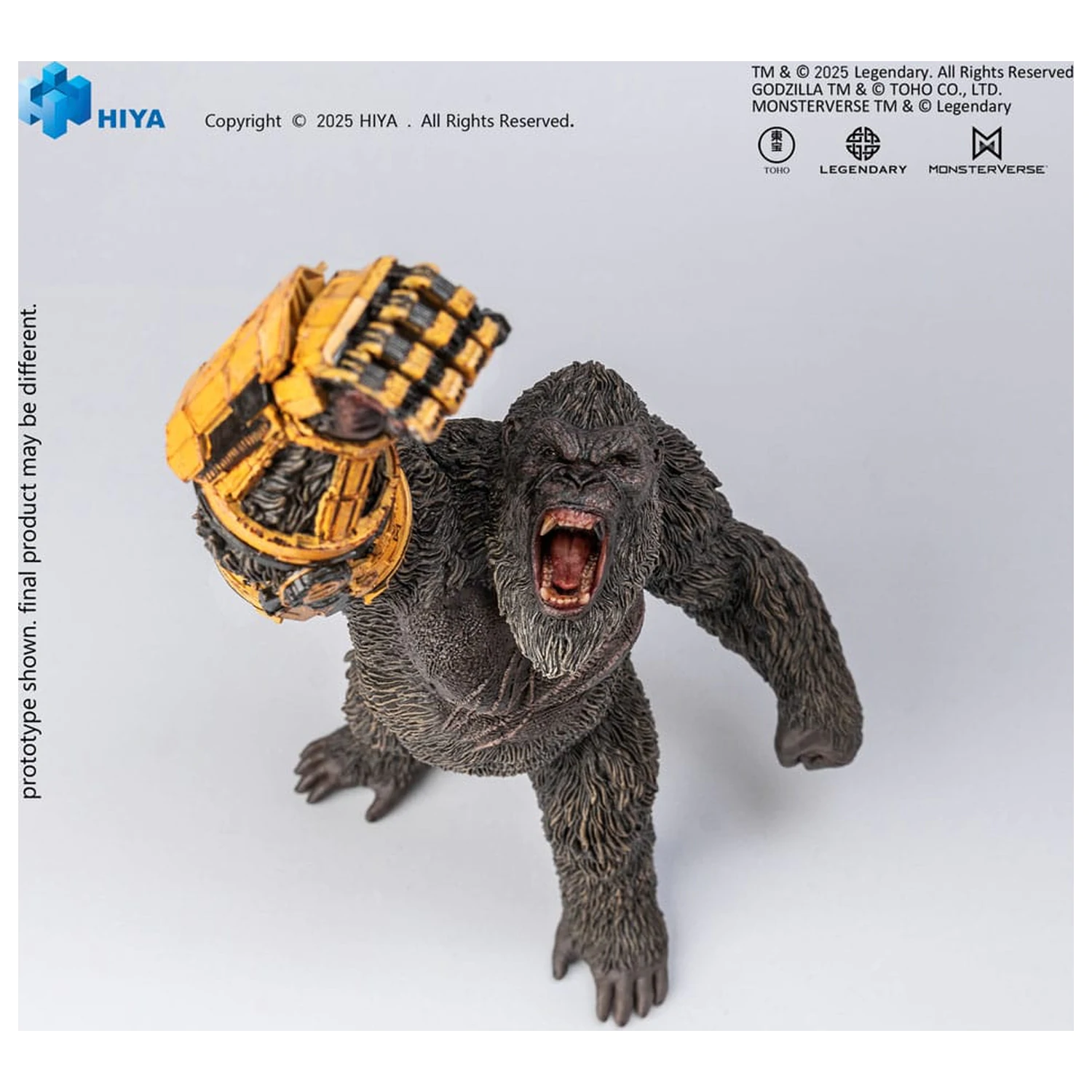 Godzilla x Kong The New Empire Stylist Series Kong B.E.A.S.T. Kesztyű Version PVC szobor figura 22 cm      termékfotó