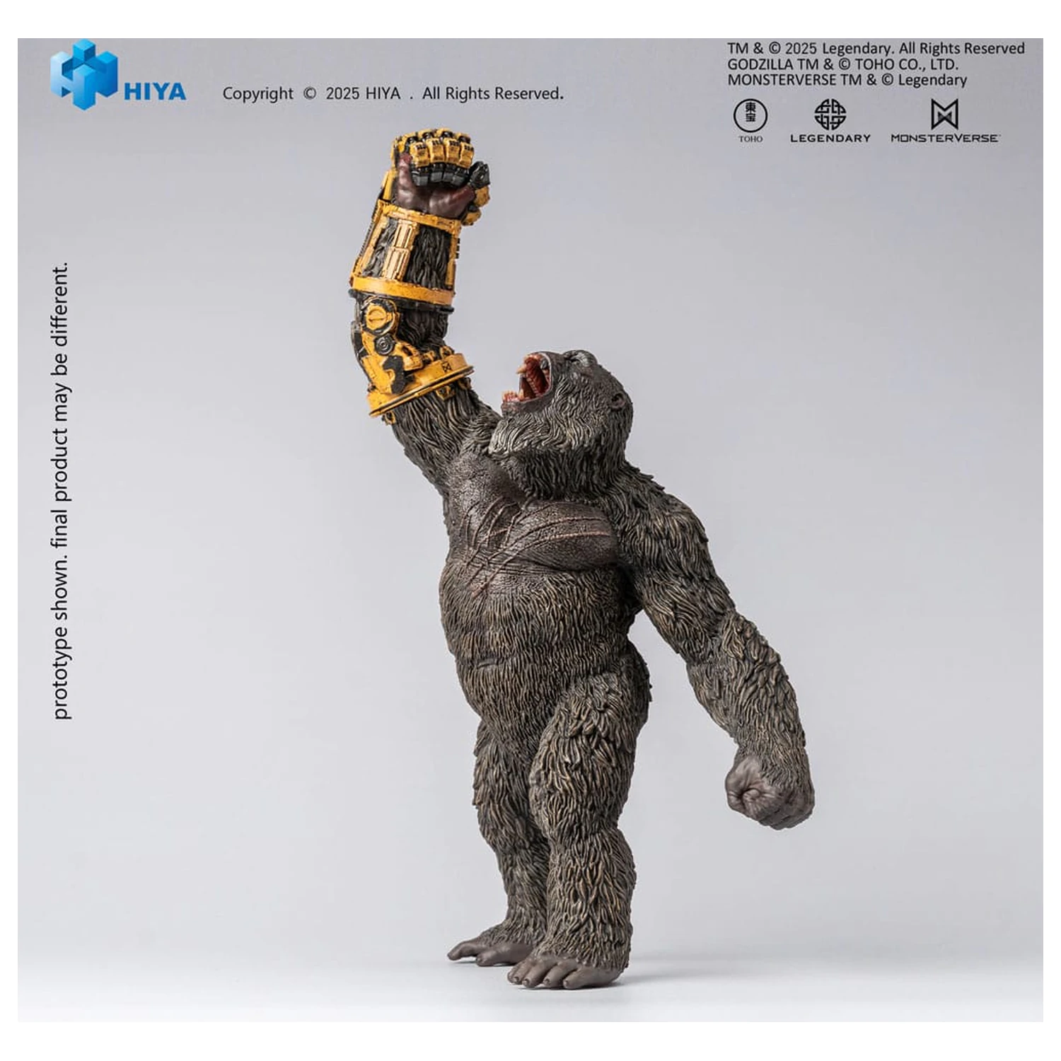 Godzilla x Kong The New Empire Stylist Series Kong B.E.A.S.T. Kesztyű Version PVC szobor figura 22 cm      termékfotó