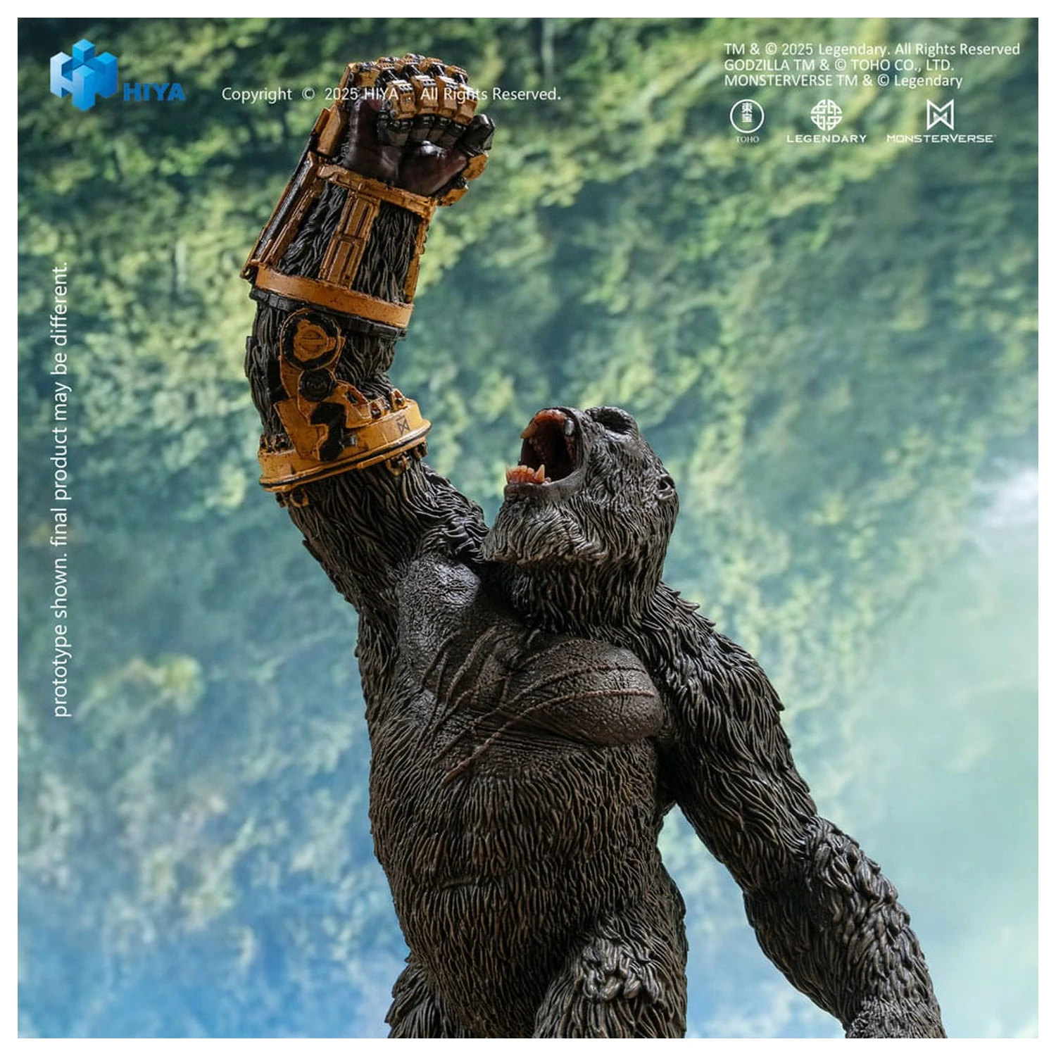 Godzilla x Kong The New Empire Stylist Series Kong B.E.A.S.T. Kesztyű Version PVC szobor figura 22 cm      termékfotó