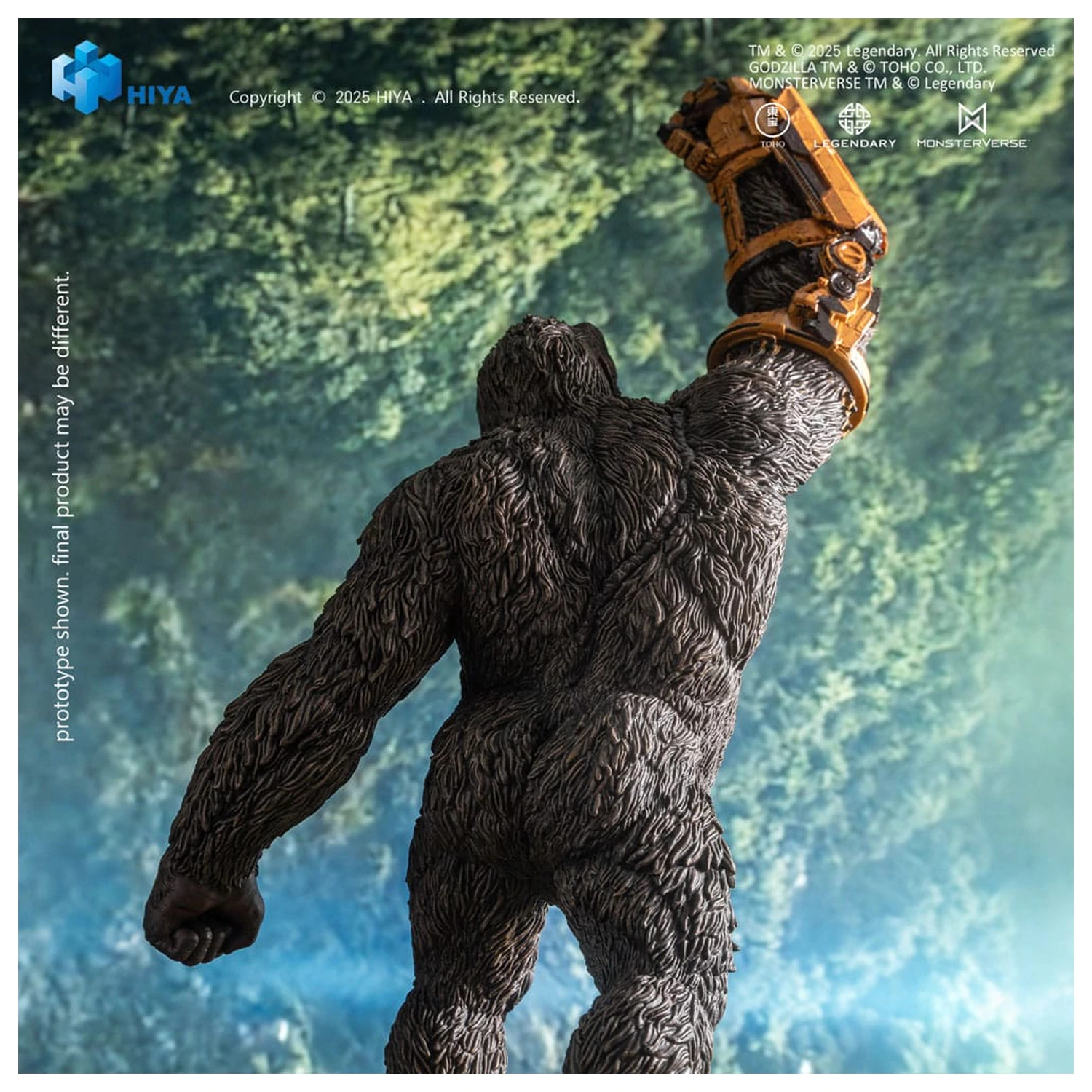 Godzilla x Kong The New Empire Stylist Series Kong B.E.A.S.T. Kesztyű Version PVC szobor figura 22 cm      termékfotó