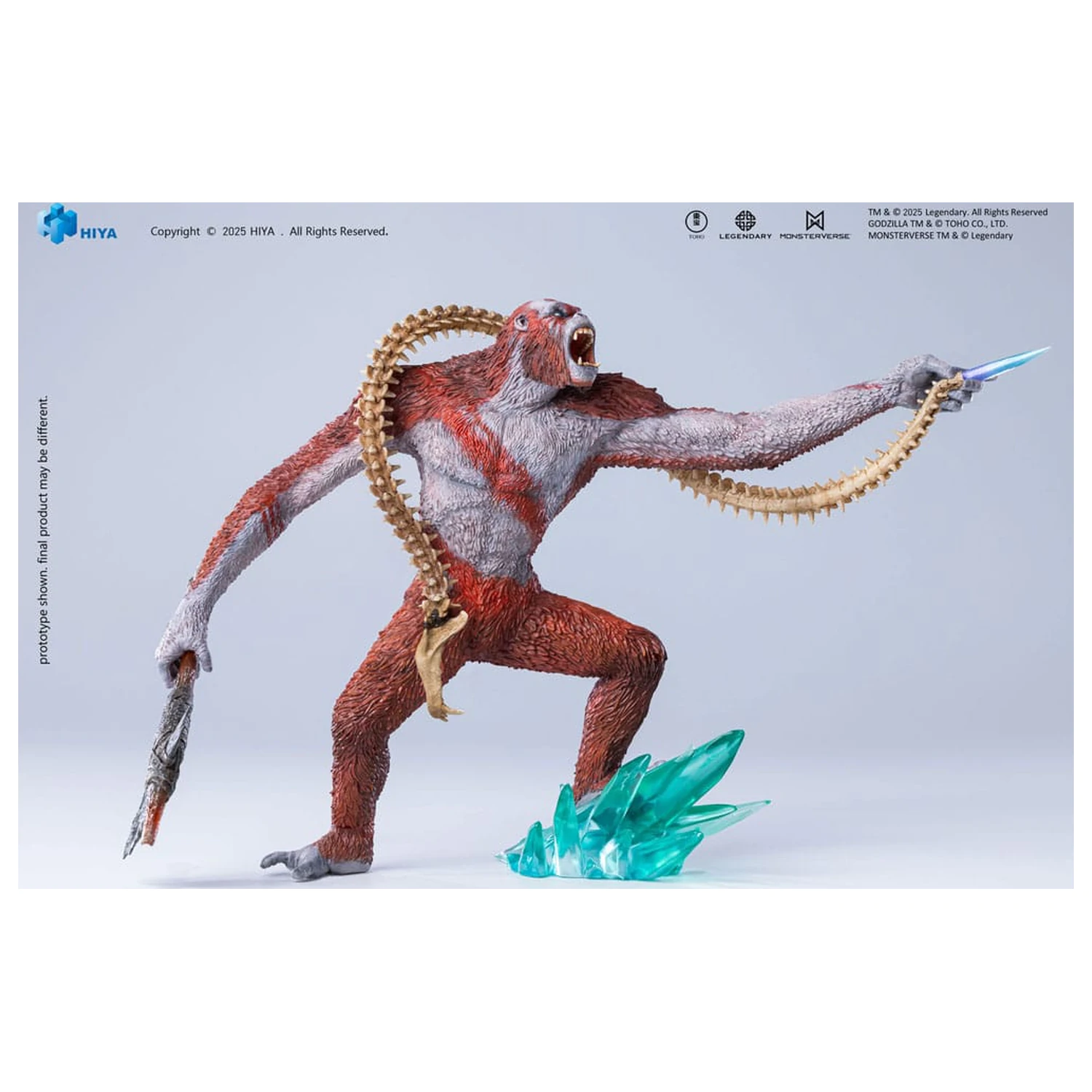 Godzilla x Kong The New Empire Stylist Series Skar King PVC szobor figura 15 cm      termékfotó