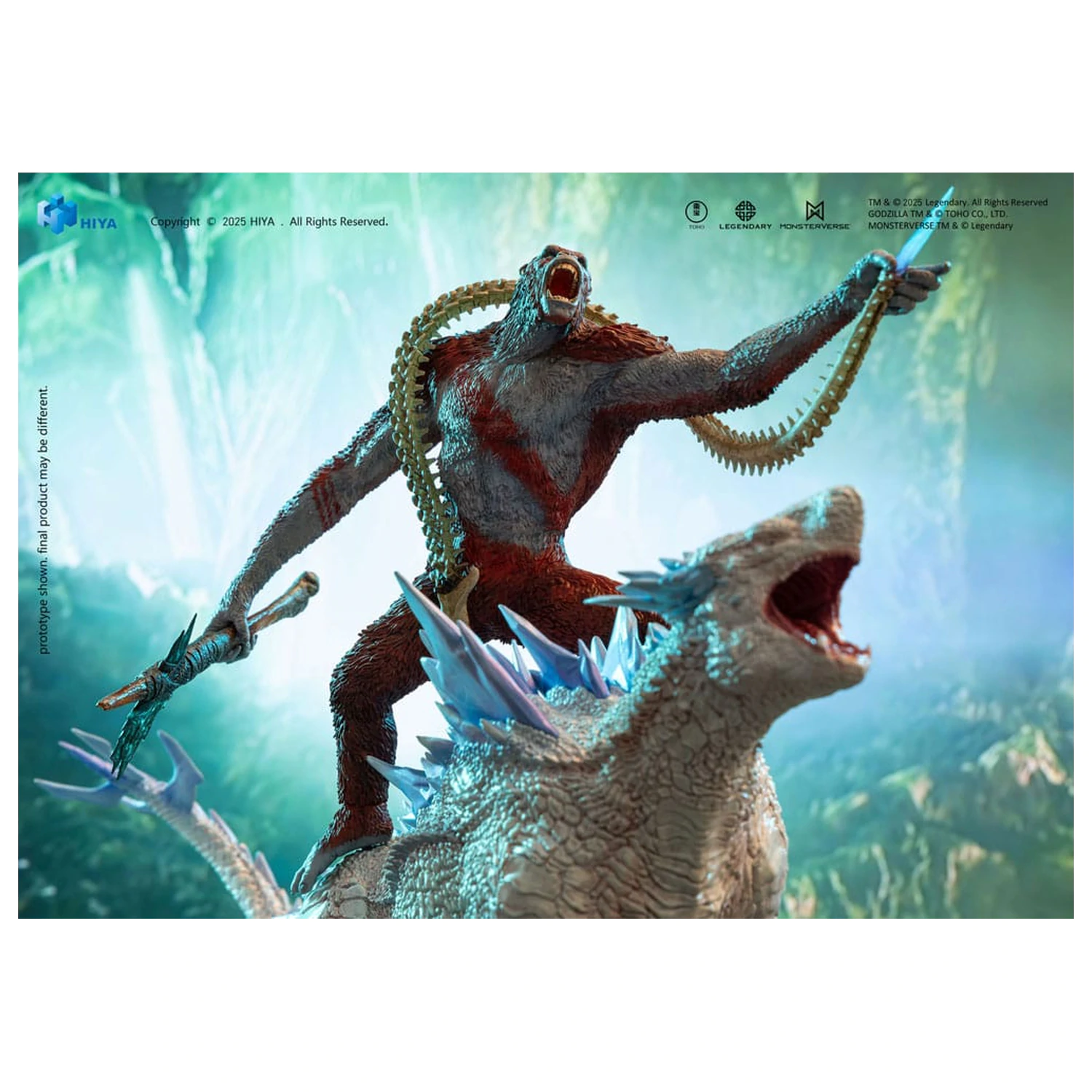 Godzilla x Kong The New Empire Stylist Series Skar King PVC szobor figura 15 cm      termékfotó