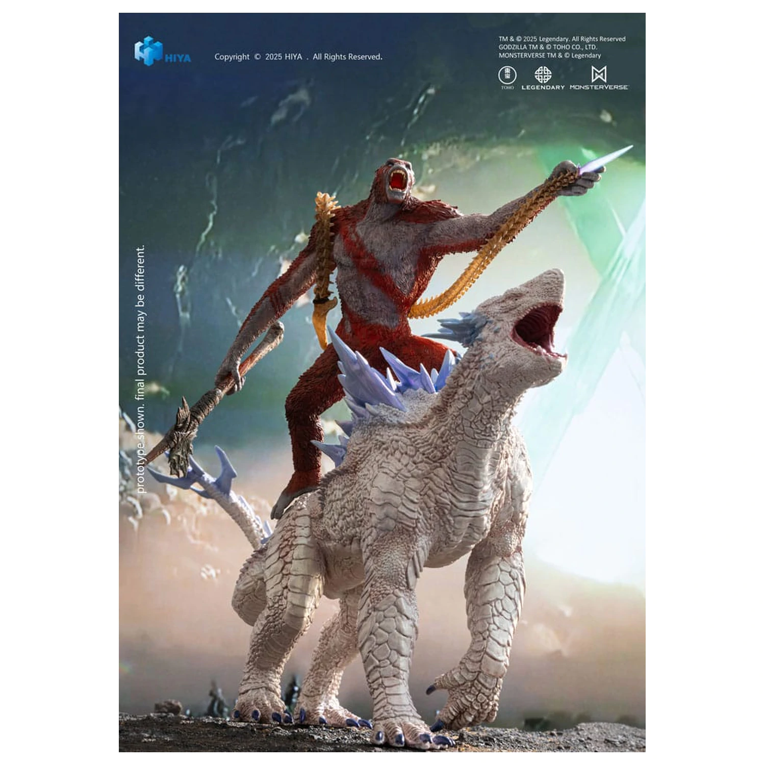 Godzilla x Kong The New Empire Stylist Series Skar King PVC szobor figura 15 cm      termékfotó