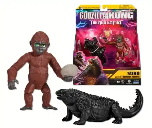 Godzilla x Kong: The New Empire - Suko with Titanus Doug akciófigura 15 cm termékfotó