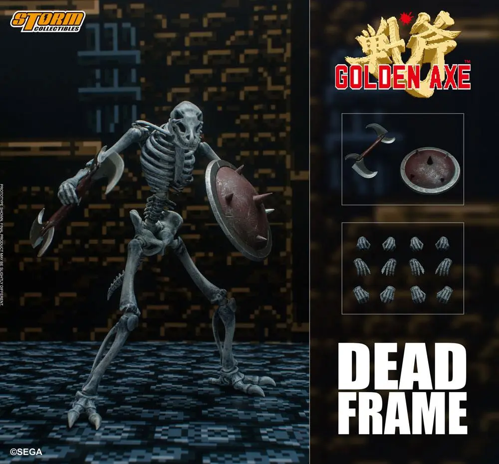 Golden Axe 1/12 Dead Frame akciófigura csomag 18 cm termékfotó