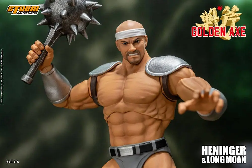 Golden Axe 1/12 Heninger &amp; Long Moan 2 db-os akciófigura csomag 18 cm termékfotó