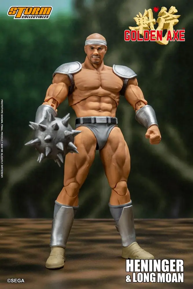 Golden Axe 1/12 Heninger &amp; Long Moan 2 db-os akciófigura csomag 18 cm termékfotó