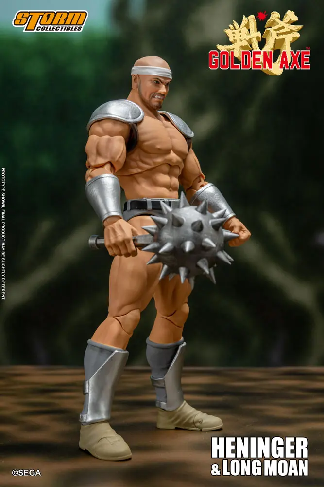 Golden Axe 1/12 Heninger &amp; Long Moan 2 db-os akciófigura csomag 18 cm termékfotó