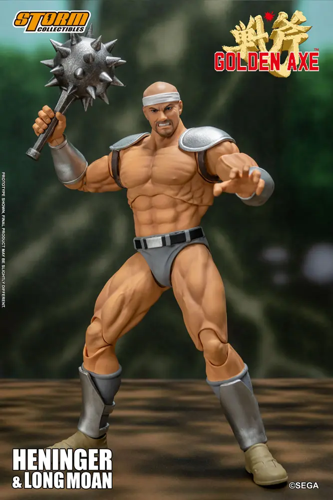 Golden Axe 1/12 Heninger &amp; Long Moan 2 db-os akciófigura csomag 18 cm termékfotó