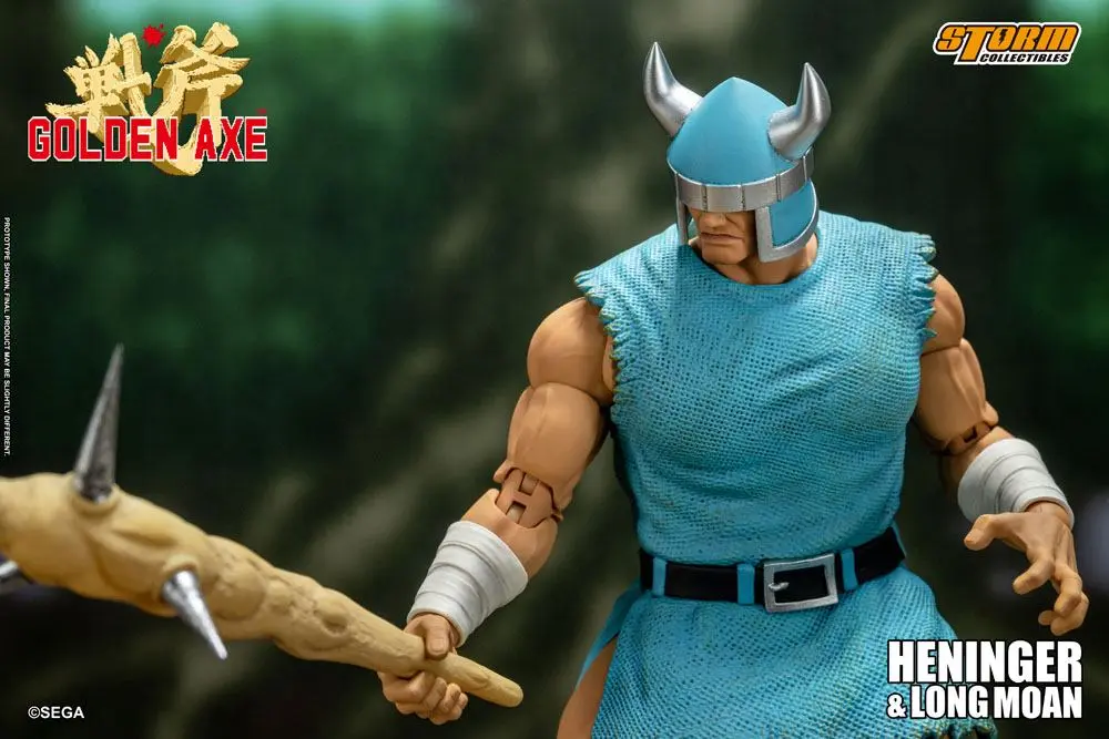 Golden Axe 1/12 Heninger &amp; Long Moan 2 db-os akciófigura csomag 18 cm termékfotó