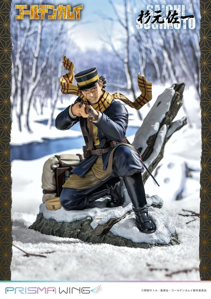 Golden Kamuy Prisma Wing 1/7 Saichi Sugimoto PVC szobor figura 20 cm termékfotó