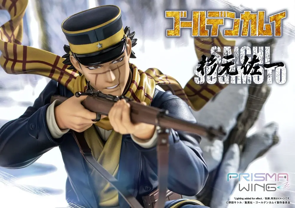 Golden Kamuy Prisma Wing 1/7 Saichi Sugimoto PVC szobor figura 20 cm termékfotó