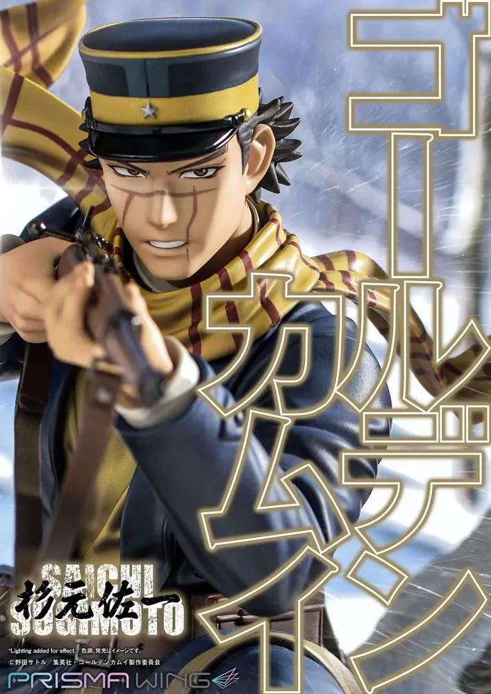 Golden Kamuy Prisma Wing 1/7 Saichi Sugimoto PVC szobor figura 20 cm termékfotó