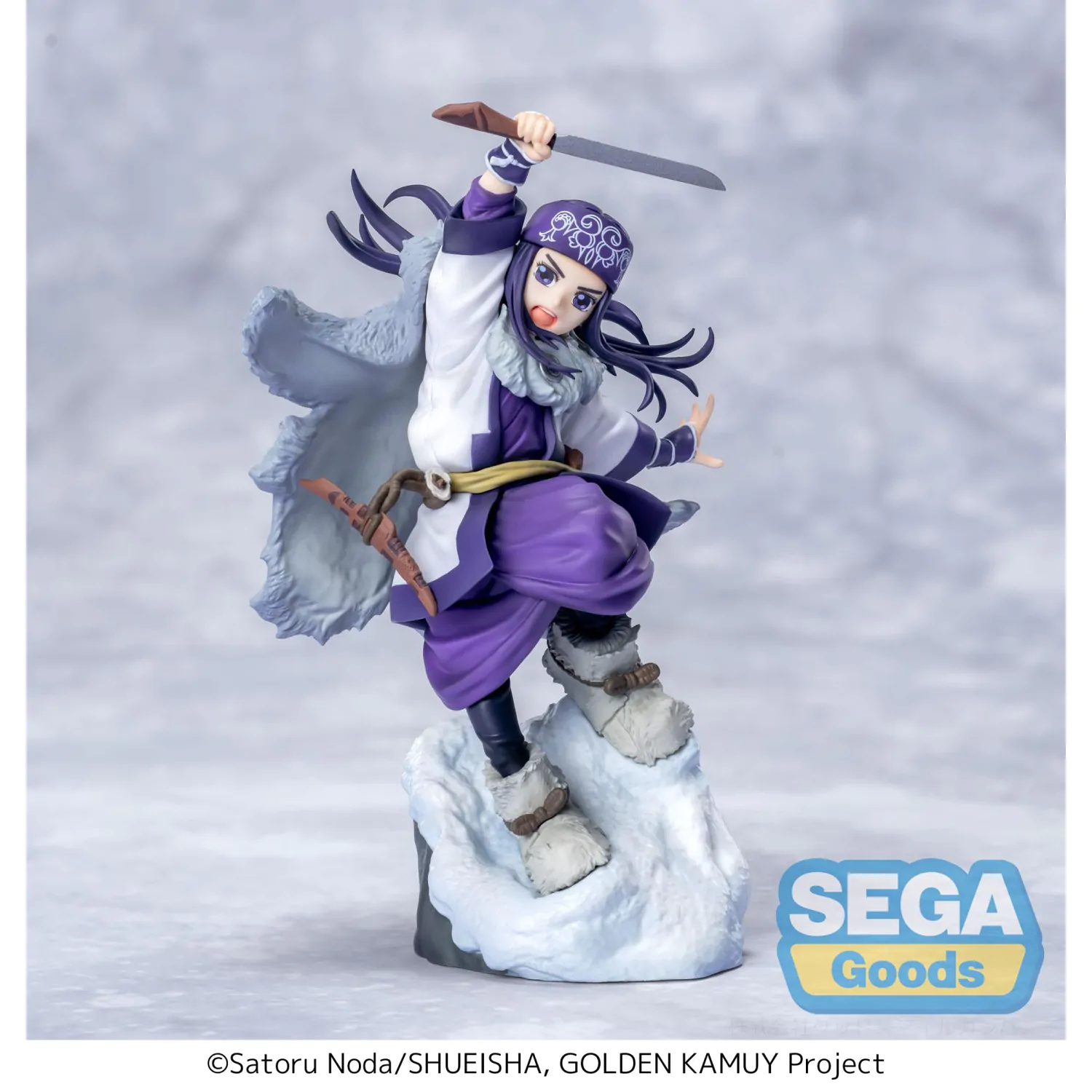 Golden Kamuy Xross Link Anime Asirpa PVC szobor figura 11 cm  termékfotó