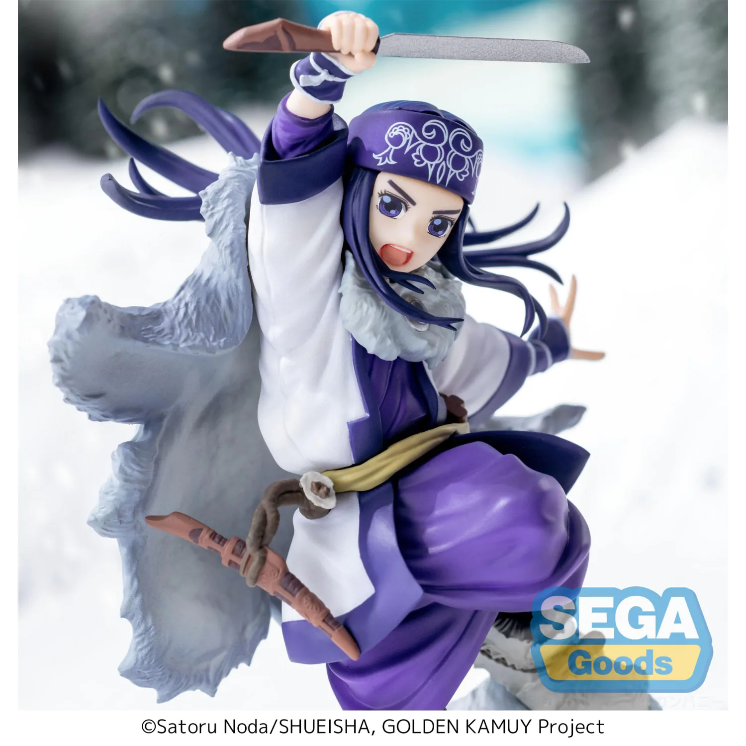 Golden Kamuy Xross Link Anime Asirpa PVC szobor figura 11 cm  termékfotó