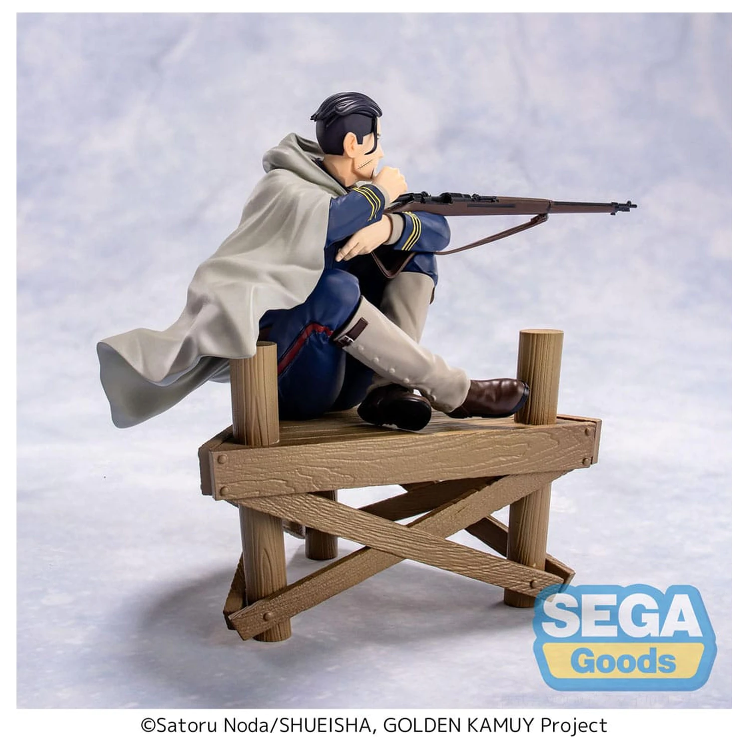 Golden Kamuy Xross Link Anime Hyakunosuke Ogata PVC szobor figura 13 cm   termékfotó