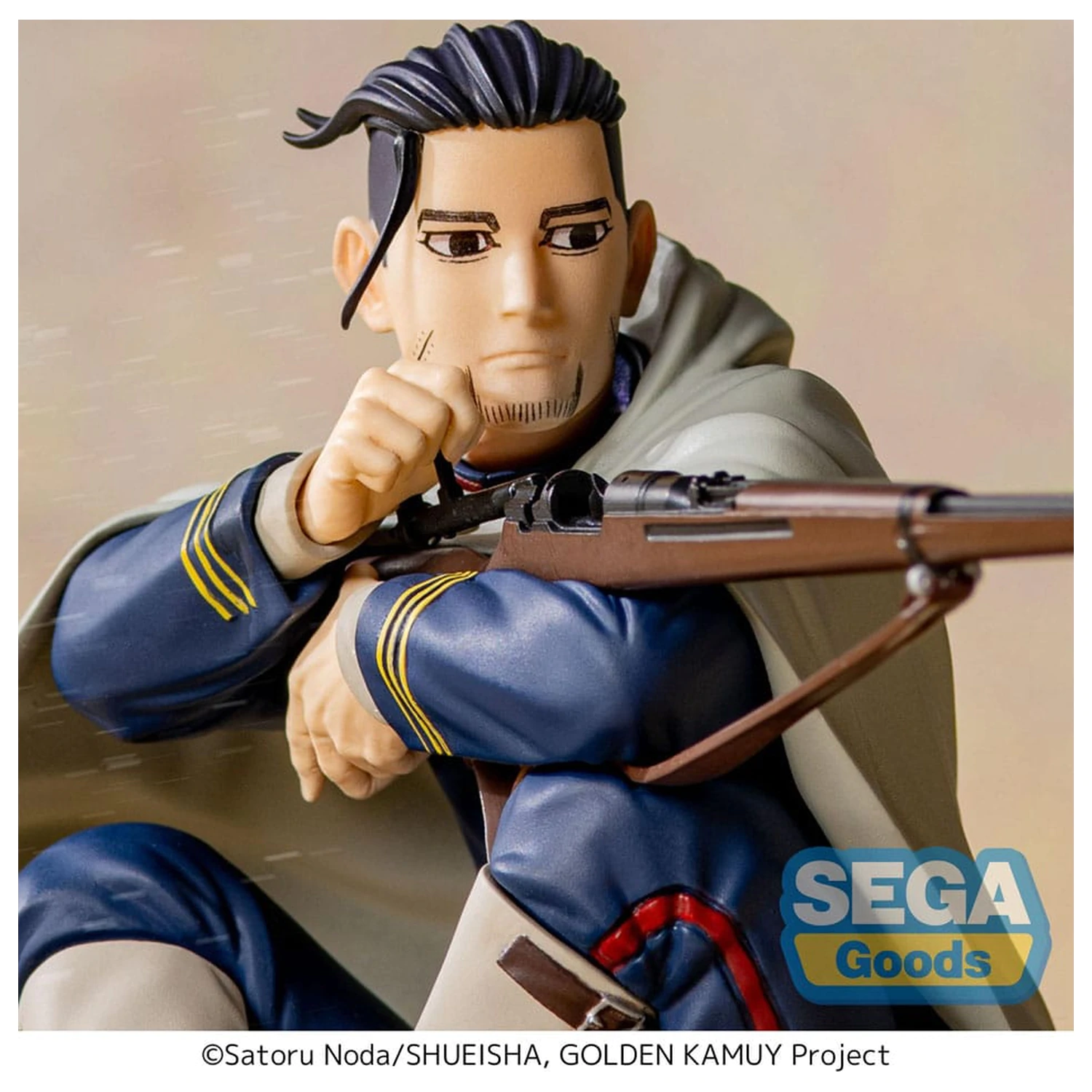 Golden Kamuy Xross Link Anime Hyakunosuke Ogata PVC szobor figura 13 cm   termékfotó