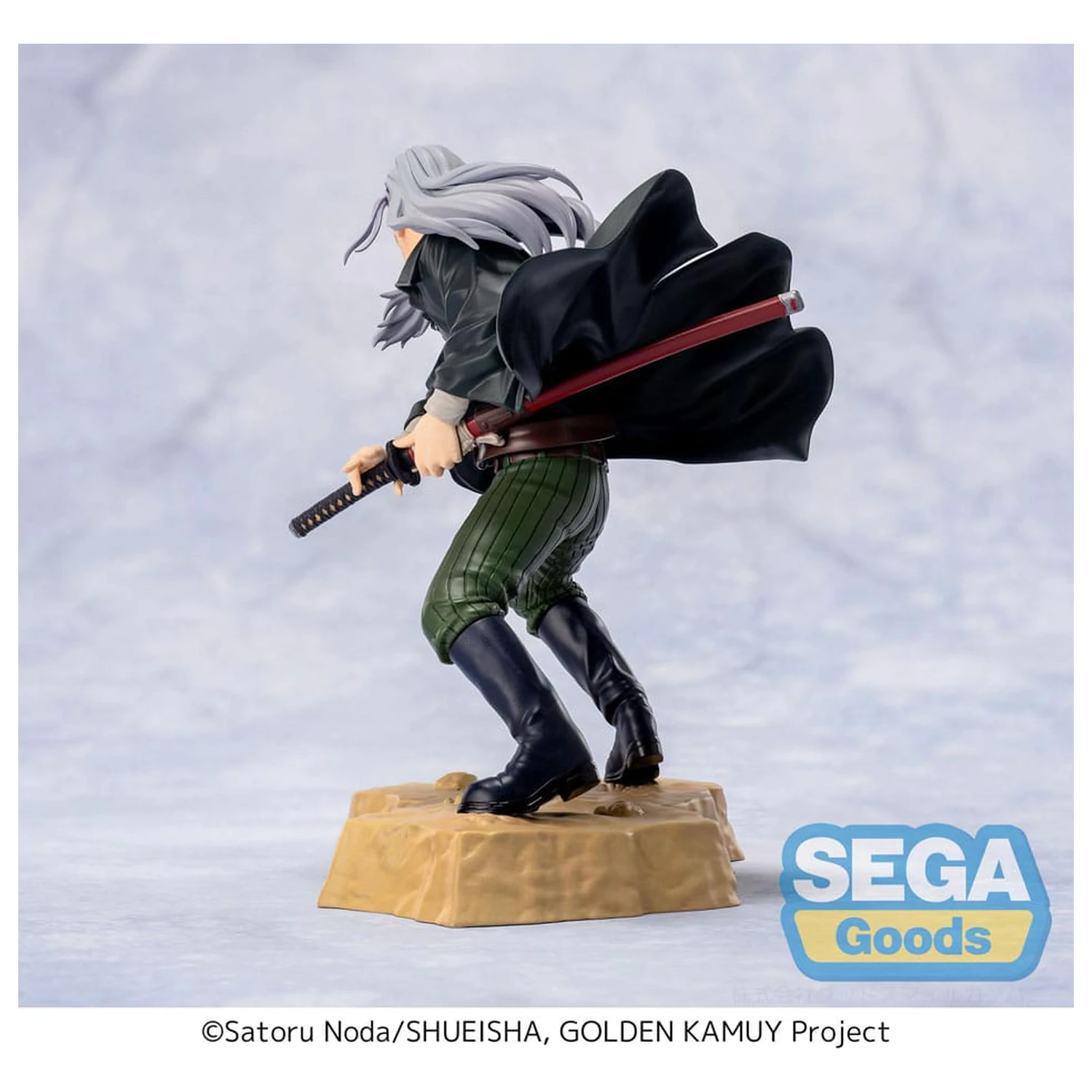 Golden Kamuy Xross Link Anime Toshizo Hijikata PVC szobor figura 13 cm  termékfotó
