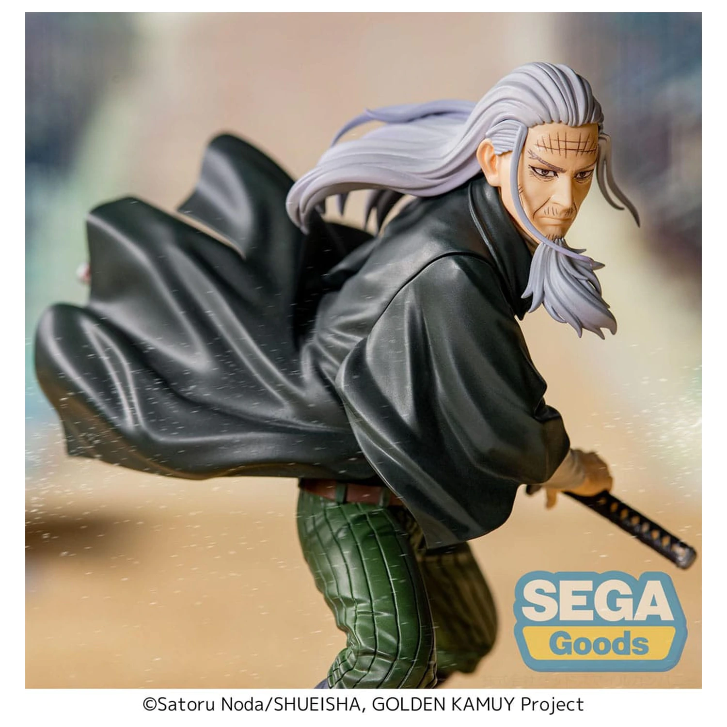 Golden Kamuy Xross Link Anime Toshizo Hijikata PVC szobor figura 13 cm  termékfotó