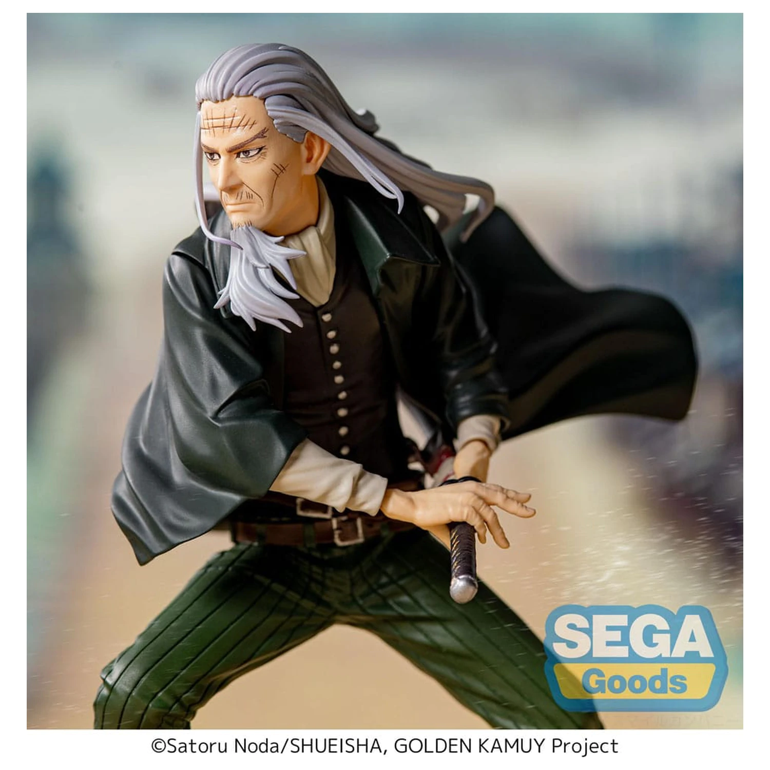 Golden Kamuy Xross Link Anime Toshizo Hijikata PVC szobor figura 13 cm  termékfotó