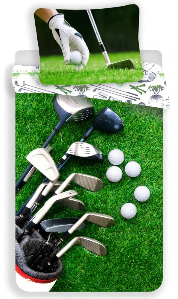 Golf ágyneműhuzat 140×200cm, 70×90 cm termékfotó