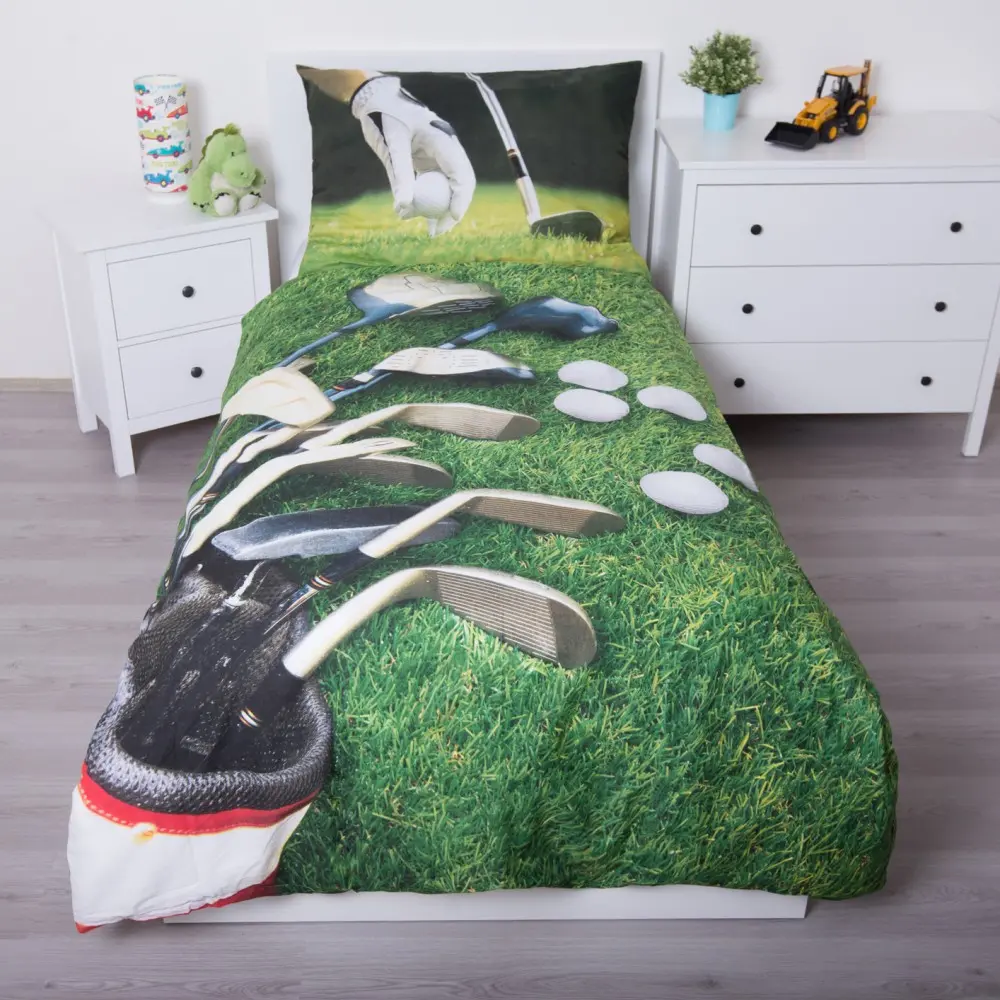 Golf ágyneműhuzat 140×200cm, 70×90 cm termékfotó