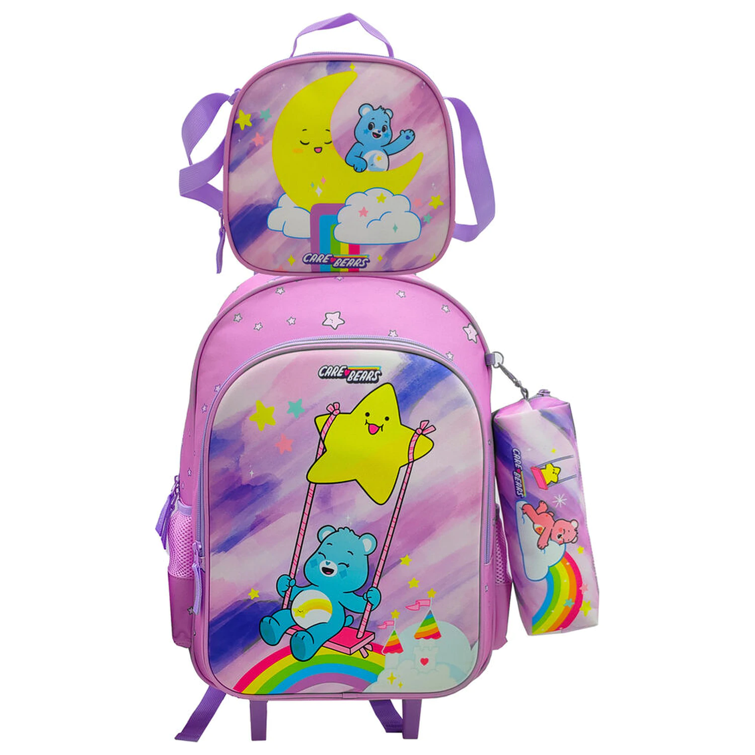 Gondos Bocsok gurulós táska, tolltartó és uzsonnás táska csomag termékfotó