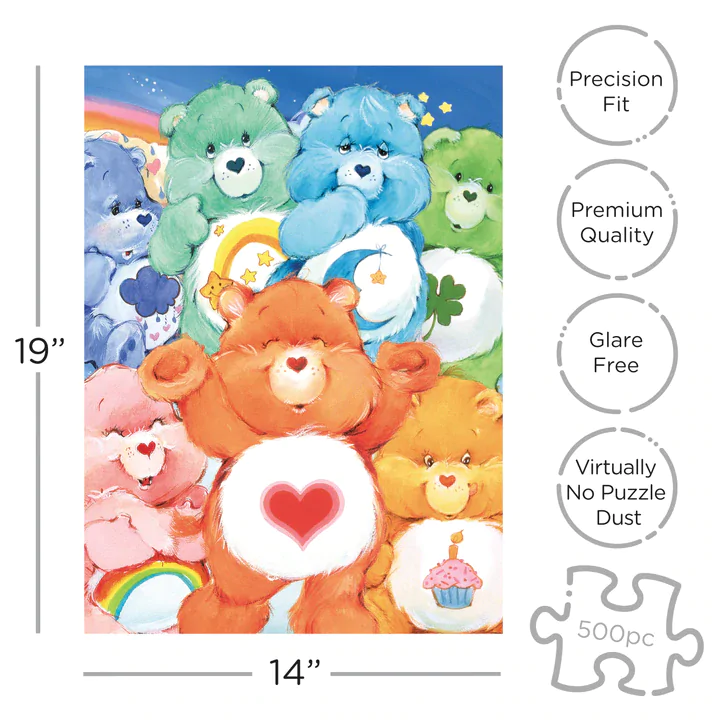 THE CARE BEARS Puzzle (500 pcs) termékfotó