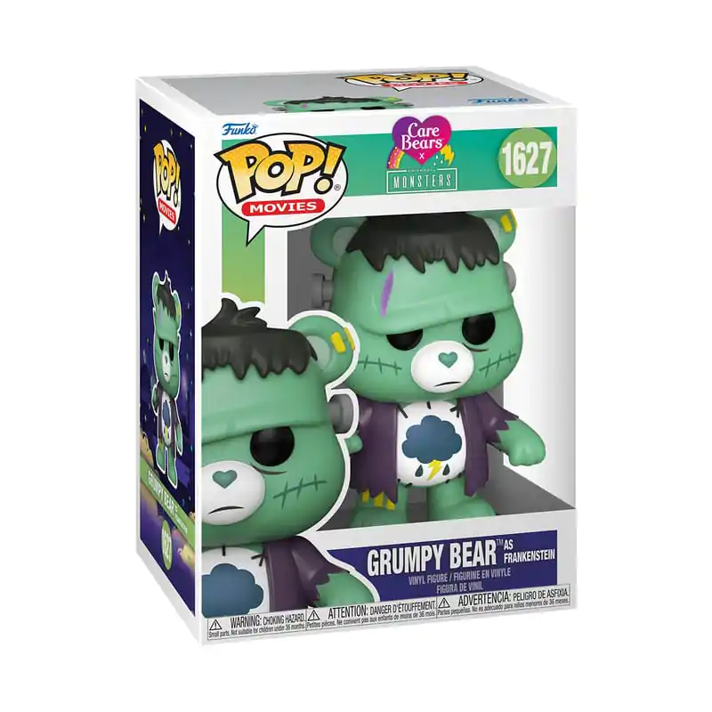 Care Bears x Universal Monsters Funko POP! Vinyl Figure Grumpy Bear Frankenstein 9 cm termékfotó