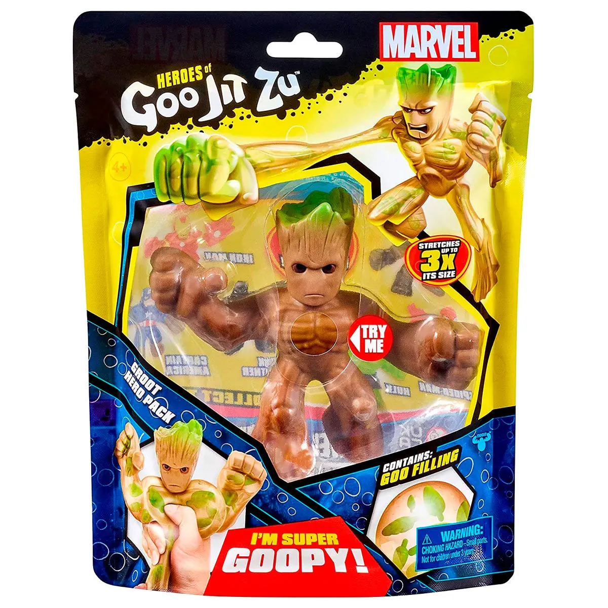 Goo Jit Zu Heroes Marvel Groot figura termékfotó