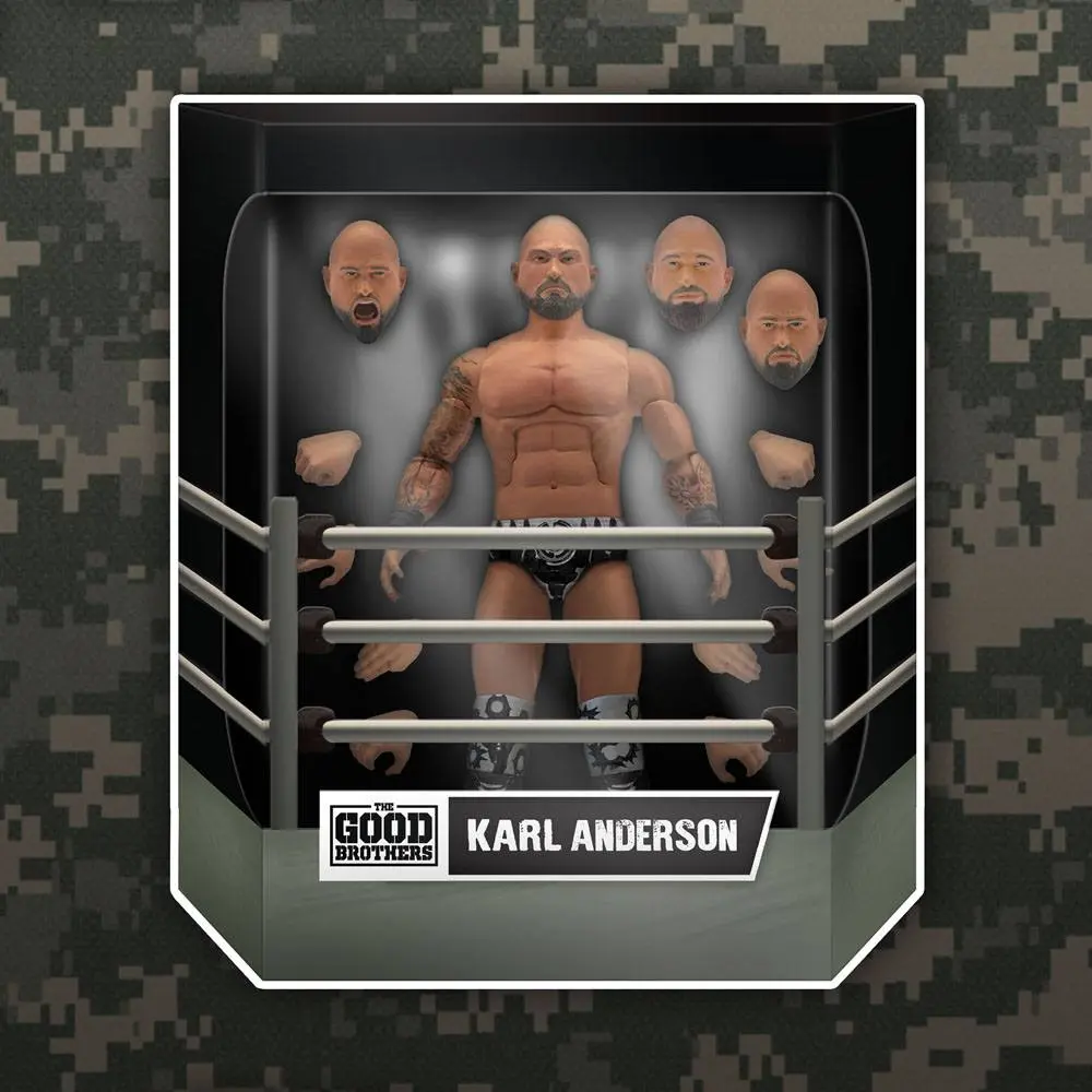 Good Brothers Wrestling Ultimates Karl Anderson akciófigura 18 cm termékfotó