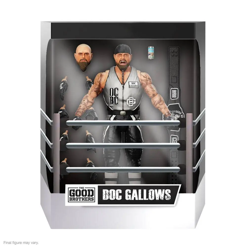 Good Brothers Wrestling Ultimates Wave 2 Doc Gallows akciófigura 18 cm termékfotó