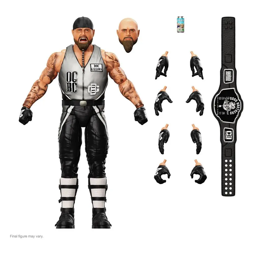 Good Brothers Wrestling Ultimates Wave 2 Doc Gallows akciófigura 18 cm termékfotó