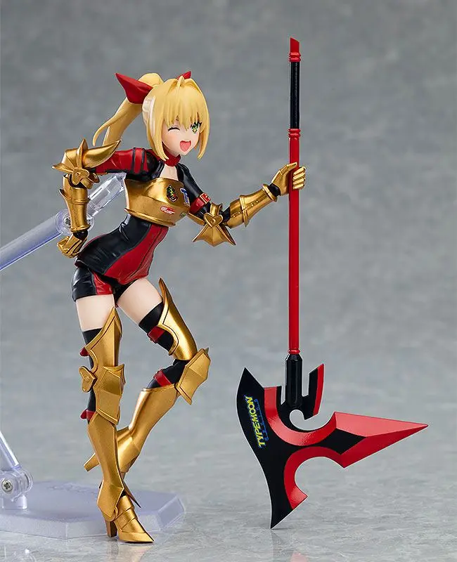 Good Smile Racing &amp; Type-Moon Racing Figma Nero Claudius: Racing Ver. PVC akciófigura 13 cm termékfotó