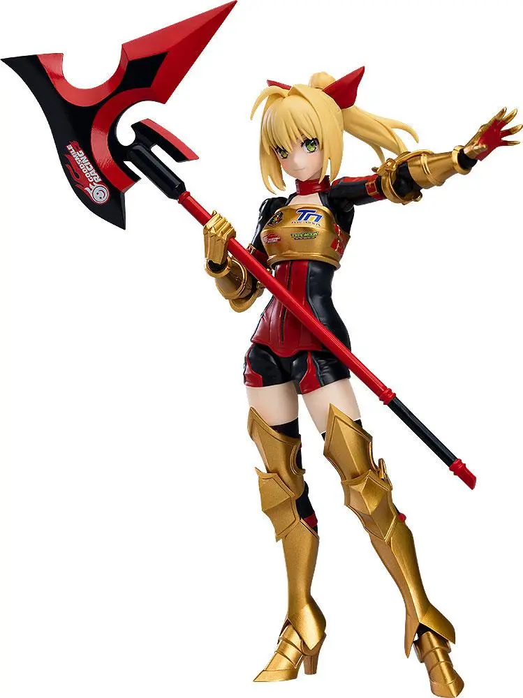 Good Smile Racing &amp; Type-Moon Racing Figma Nero Claudius: Racing Ver. PVC akciófigura 13 cm termékfotó