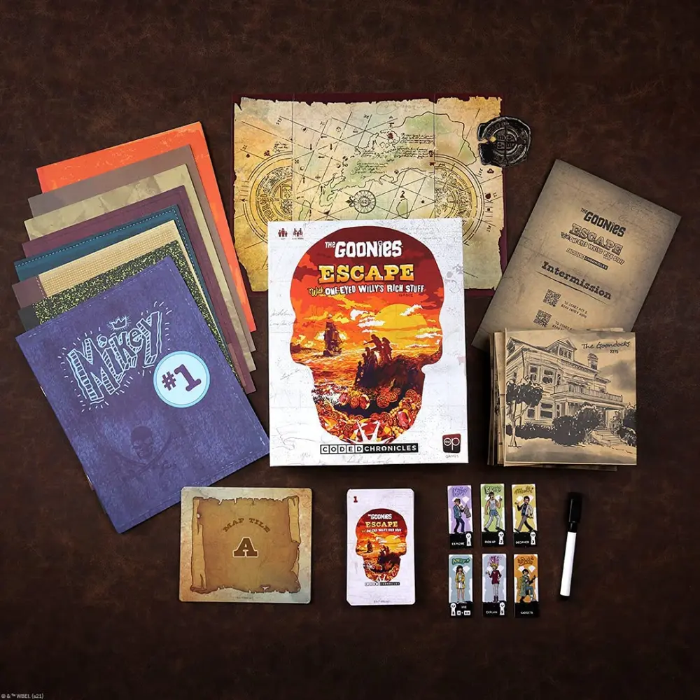 Goonies Escape with One-Eyed Willy's Rich Stuff Angol nyelvű társasjáték termékfotó