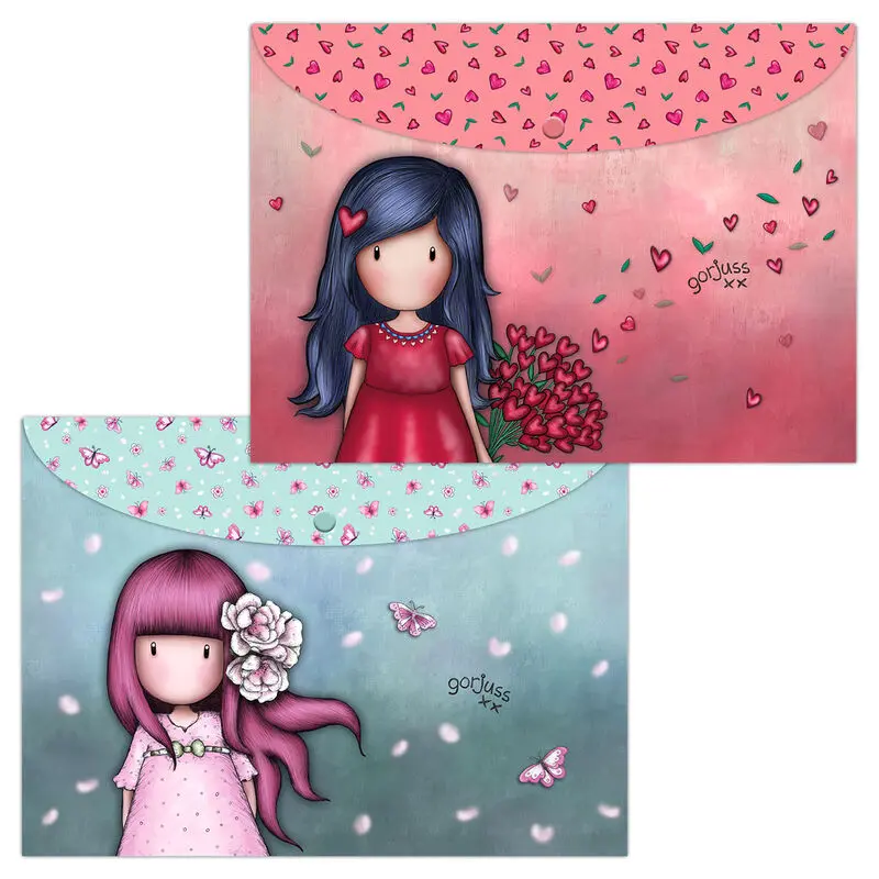 Gorjuss Cherry Blossom és Love Grows csomag 2db-os irattartó termékfotó