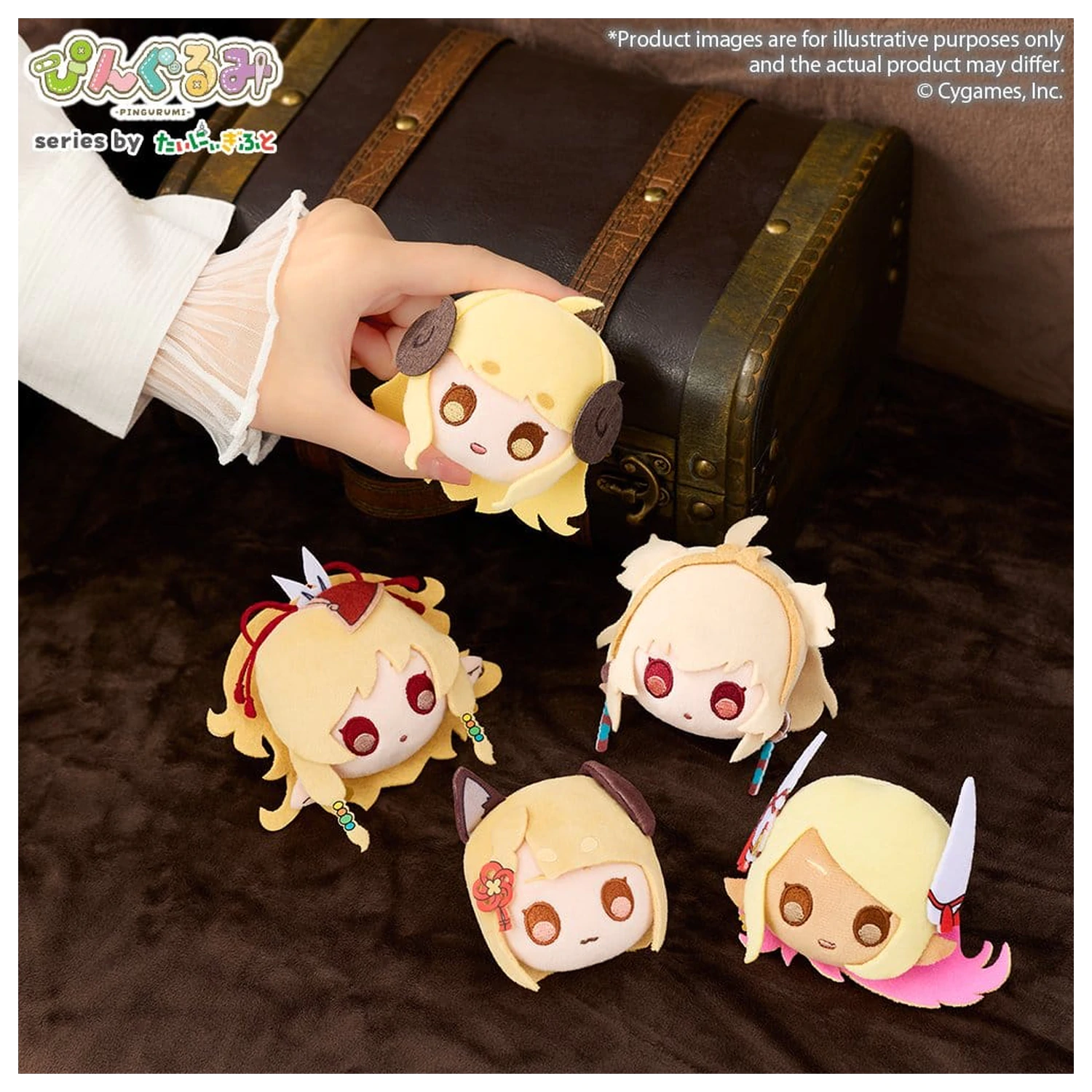 Granblue Fantasy Pingurumi Pin Vol. 1 Kumbhira plüss kitűző 8 cm termékfotó