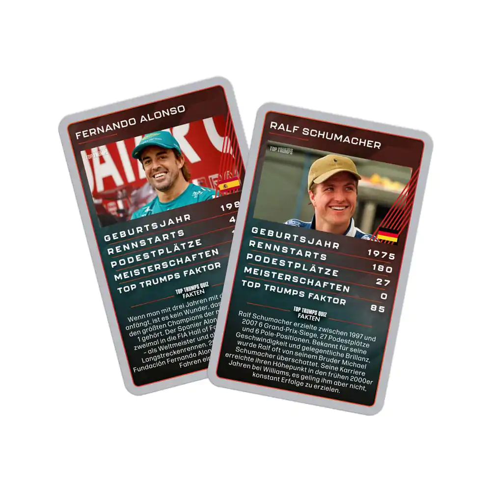 Grand Prix Helden Top Trumps Collectables német nyelvű kártyajáték termékfotó