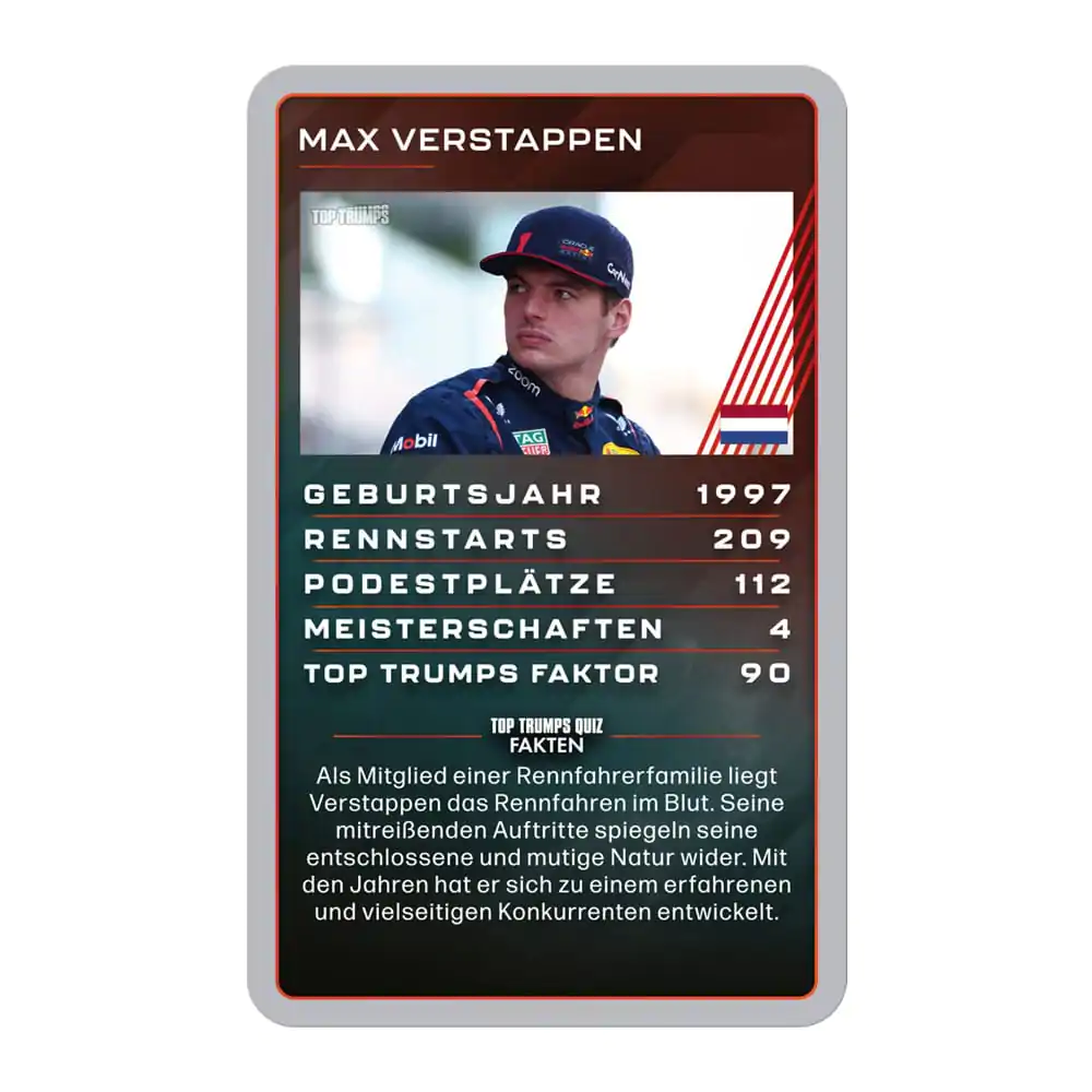 Grand Prix Helden Top Trumps Collectables német nyelvű kártyajáték termékfotó