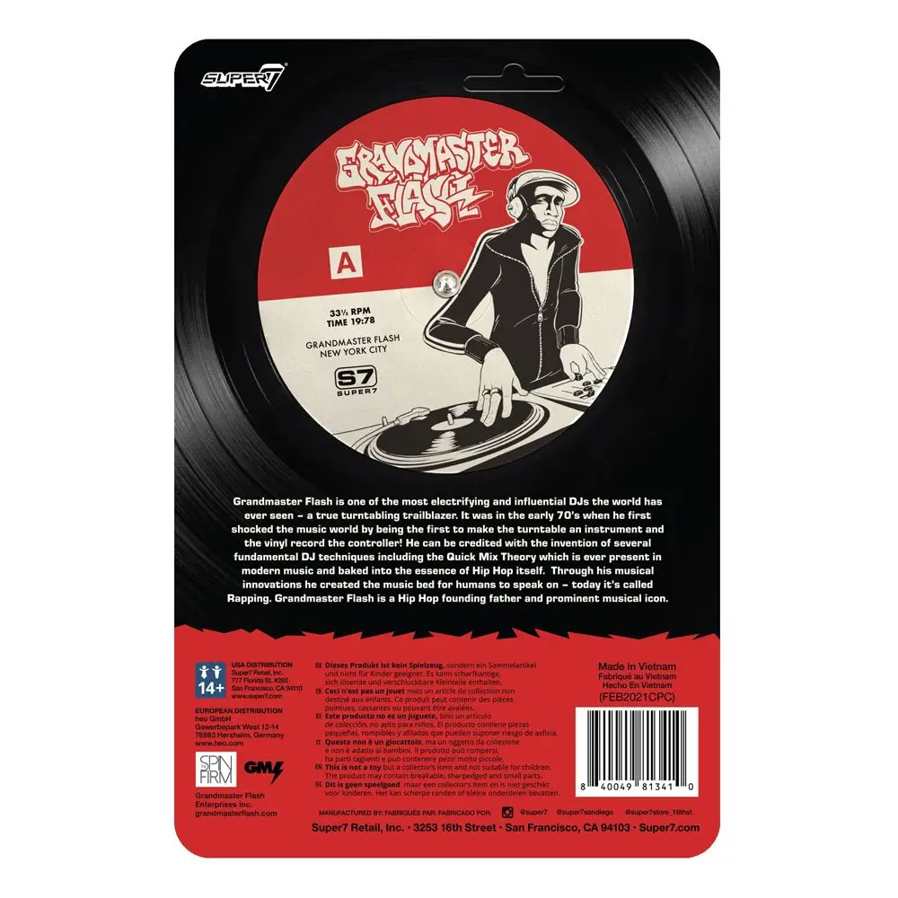 Grandmaster Flash ReAction Grandmaster Flash akciófigura 10 cm termékfotó