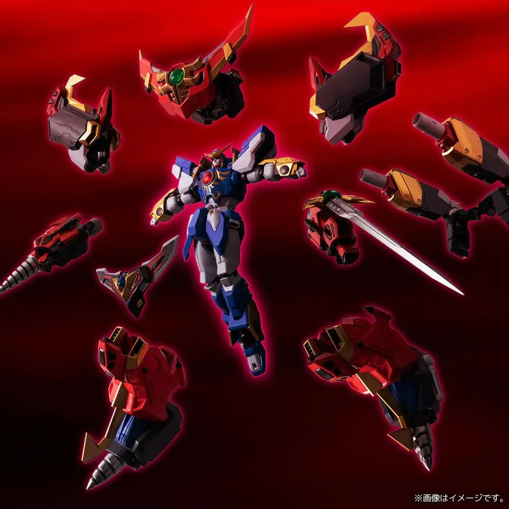 Gravion Metamor-Force Bari Ation Super Heavy God Gravion Zwei Ultimate Gravion akciófigura 26 cm termékfotó